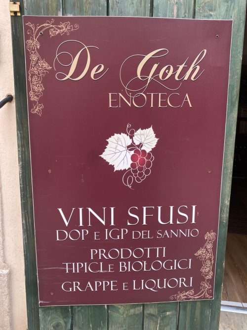 poster del vino