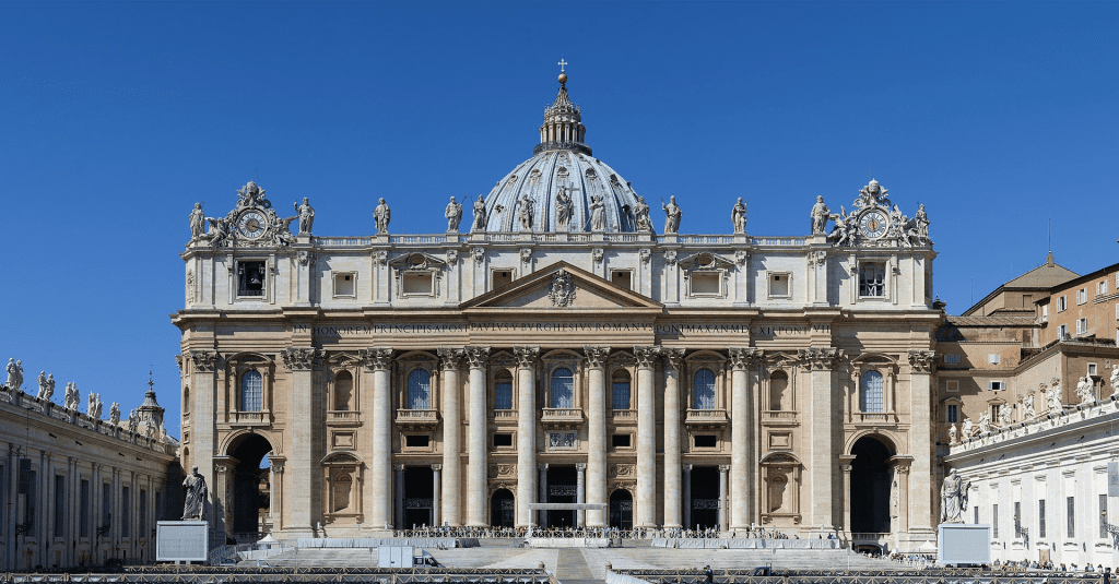 Statua di Cristo nella Città del Vaticano  