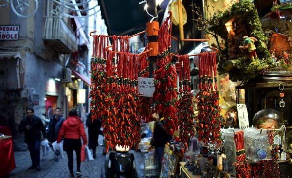 Naples evil eye amulets - the cornicello