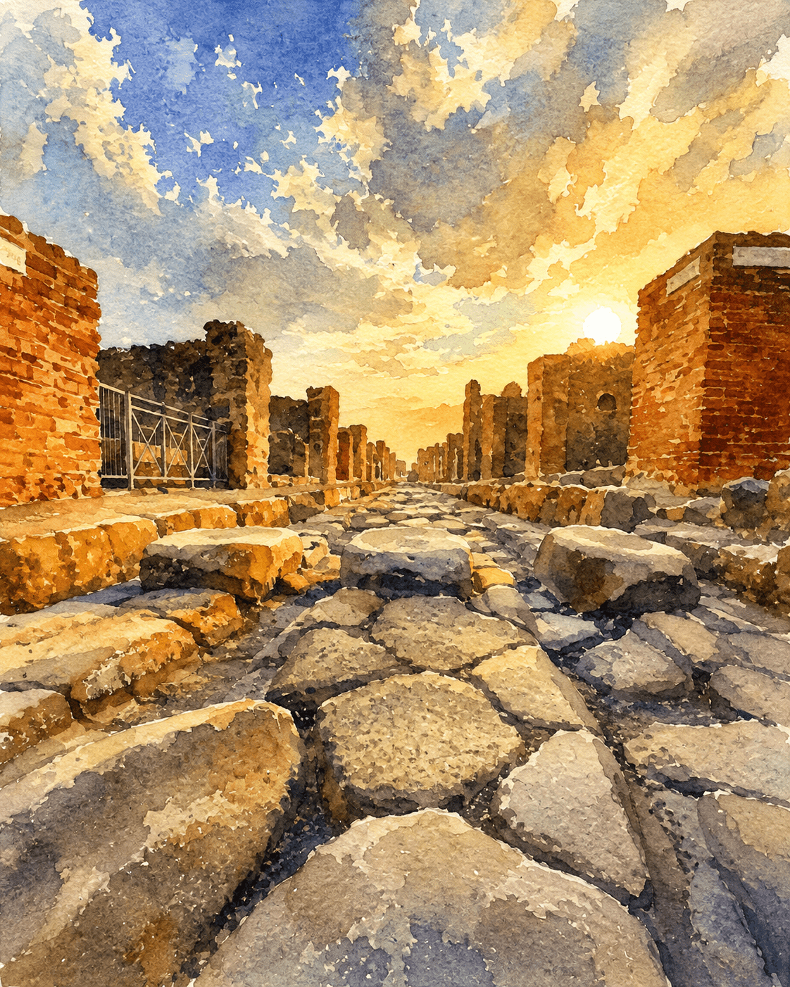 Pompeii's Ancient Stepping Stones